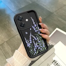 Ucuc Oppo A3/A3X 4g/5g Uyumlu Siyah Silikon Kılıf Darbeye Dayanıklı Kamera Korumalı