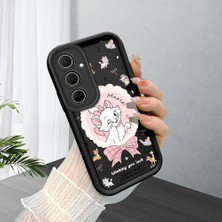 Ucuc Samsung Galaxy A35 Uyumlu Siyah Silikon Kılıf Darbeye Dayanıklı Kamera Korumalı