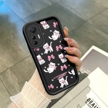 Ucuc Mi 12 Lite Uyumlu Siyah Silikon Kılıf Darbeye Dayanıklı Kamera Korumalı