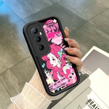 Ucuc Realme C65 4g Uyumlu Siyah Silikon Kılıf Darbeye Dayanıklı Kamera Korumalı