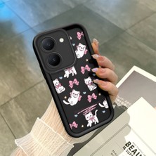 Ucuc Vivo Y27 5G/Y27S Uyumlu Siyah Silikon Kılıf Darbeye Dayanıklı Kamera Korumalı
