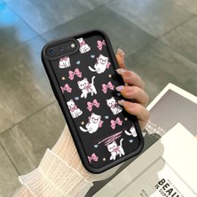 Ucuc iPhone 7 Plus/8 Plus Uyumlu Siyah Silikon Kılıf Darbeye Dayanıklı Kamera Korumalı
