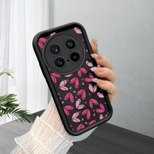 Ucuc Vivo X200 Pro Uyumlu Siyah Silikon Kılıf Darbeye Dayanıklı Kamera Korumalı