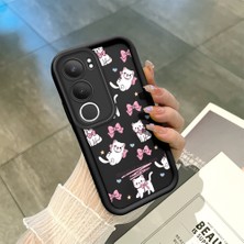 Ucuc Vivo Y19S 4G/Y19S Pro Uyumlu Siyah Silikon Kılıf Darbeye Dayanıklı Kamera Korumalı