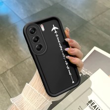 Ucuc Tecno Camon 40 Pro 5g(Cm7) Uyumlu Siyah Silikon Kılıf Darbeye Dayanıklı Kamera Korumalı