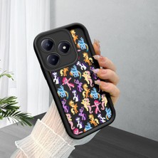 Ucuc Realme C63 4G/C61 Uyumlu Siyah Silikon Kılıf Darbeye Dayanıklı Kamera Korumalı