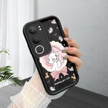 Ucuc Vivo Y19S 4G/Y19S Pro Uyumlu Siyah Silikon Kılıf Darbeye Dayanıklı Kamera Korumalı