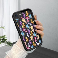 Ucuc iPhone 7/8/se 2020 2022 Uyumlu Siyah Silikon Kılıf Darbeye Dayanıklı Kamera Korumalı