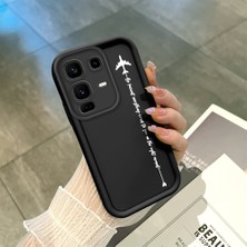 Ucuc Infinix Note 50 Pro Plus Uyumlu Siyah Silikon Kılıf Darbeye Dayanıklı Kamera Korumalı