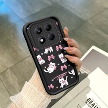 Ucuc Redmi Note 14 Pro Plus+ 5g Uyumlu Siyah Silikon Kılıf Darbeye Dayanıklı Kamera Korumalı