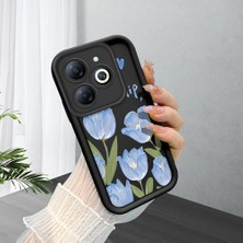 Ucuc Tecno Spark 20/20C Uyumlu Siyah Silikon Kılıf Darbeye Dayanıklı Kamera Korumalı