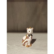 Mantr Swarovski Taşlı Kedi Mücevherlik / Dekoratif Biblo