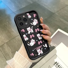 Ucuc iPhone 12 Pro Uyumlu Siyah Silikon Kılıf Darbeye Dayanıklı Kamera Korumalı