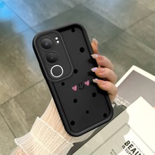 Ucuc Vivo Y19S 4G/Y19S Pro Uyumlu Siyah Silikon Kılıf Darbeye Dayanıklı Kamera Korumalı