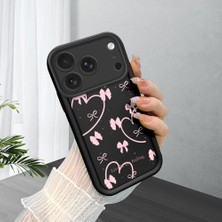 Ucuc iPhone 17 Pro Uyumlu Siyah Silikon Kılıf Darbeye Dayanıklı Kamera Korumalı