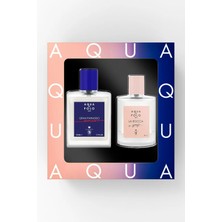 Aqua Di Polo 1987 EDP Parfüm Seti – La Rocca Sense Çiçeksi & Gran Paradiso Sport Ferah, 2×50 ml Unisex Lüks Hediye Kutusu