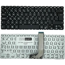 Notespare Asus Uyumlu Vivobook 14 X405UA-EB713T, 14 X405UA-EB760T Klavye Siyah Tr