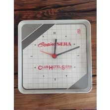 Hureggo Vintage ''clup Hotel Casino Sera''duvar Saati & 20X20 cm