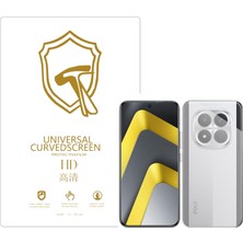 Microcase Xiaomi Poco M8 Pro ile Uyumlu Full Tpu Nano Arka Ekran Koruma Filmi - EKM102