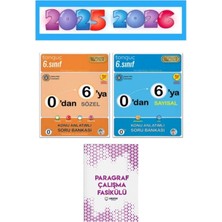 Tonguç Akademi 6. Sınıf Tonguç 0'dan 6'ya Sözel-Sayısal Konu Anlatımlı Soru Bankası 2 Kitap Set