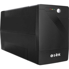 Lims Store S-Link Mıght U100 1000VA Ups 12V7AH-2 600W Siyah Line-Interactive Kesintisiz Ups Güç Kaynağı