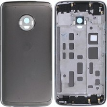 OEM Motorola G5 Plus Arka Arka Kapak Siyah