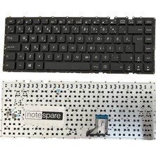 Notespare Asus Uyumlu K401LB-FR011T, K401LB-FR026T, K401LB-FR052D, K401LB-FR052T Klavye Siyah Tr