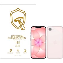 Microcase iPhone 17E ile Uyumlu Full Tpu Nano Arka Ekran Koruma Filmi - EKM102