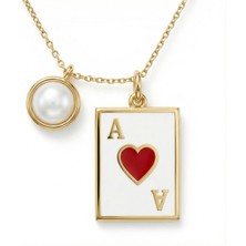 Winners Jewels Kupa Ası Inci Kolye Ucu