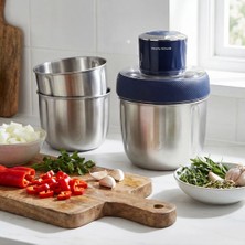 Morphy Richards Çok Amaçlı 3 Kaseli Doğrayıcı – 0.8L / 1.2L / 1.5L