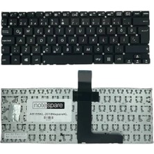 Notespare Asus Uyumlu Vivobook F200MA-KX353D, F200MA-KX376B, F200MA-KX529H Klavye Siyah Tr