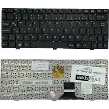 Notespare Casper ile Uyumlu 6-80-M1100-011-1, 6-80-M1100-012-1, 6-80-M1100-250-1 Notebook Klavye Siyah Tr