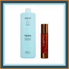 Kaaral Purify Hydra Şampuan 1000 ml + Carpino Lüx Argan Yağı 100 ml 2 Li Set