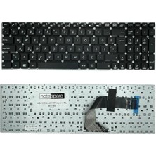Notespare Asus Uyumlu K56CB-XO136H, K56CB-XO168H, K56CB-XO198H Klavye Siyah Tr