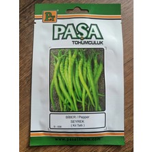 Paşa Tohumculuk Biber Tohumu Seyrek Kıl Tatlı 5 gr