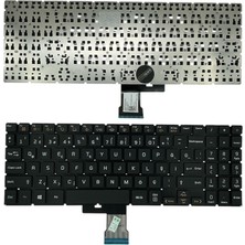 Notespare Casper ile Uyumlu Nirvana S500.1021-B550R-G, S500.1021-B550T-G Notebook Klavye Siyah Tr