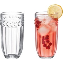 Madame Coco Medeline 4'lü Meşrubat Bardak Seti 350 ml
