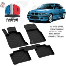 Bmw 3 Serisi E46 Ferrous 4d Havuzlu Kauçuk Paspas 1999