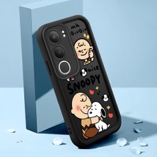 Ucuc Vivo Y29 5g Uyumlu Siyah Silikon Kılıf Darbeye Dayanıklı Kamera Korumalı