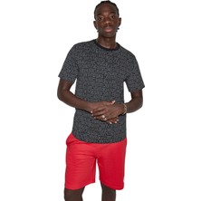 Converse Converse 3D Logo Siyah Erkek Tshirt