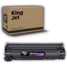 Kingjet Hp Uyumlu (35A) CB435A Standart Kapasiteli Çipli Muadil Toneri | Laserjet P1005