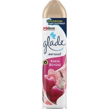 Glade Aerosol Oda Spreyi Aşkın Büyüsü 300 ml Akasya Koku Tipi ile Kötü Kokulara Karşı Etkili