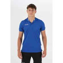 Diadora Venüs Pamuklu Kamp T-Shirt Sax