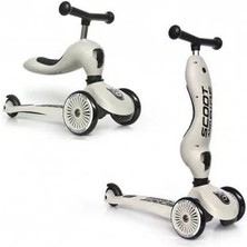 Scoot And Ride Highwaykick 1 Oturaklı Çocuk Scooter Açık Gri 160629-96268