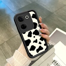 Ucuc Tecno Camon 20 Pro 4G(CK7N) Uyumlu Siyah Silikon Kılıf Darbeye Dayanıklı Kamera Korumalı