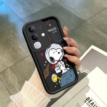 Ucuc Vivo Y29 4g Uyumlu Siyah Silikon Kılıf Darbeye Dayanıklı Kamera Korumalı