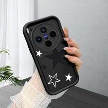 Ucuc Vivo X300 Uyumlu Siyah Silikon Kılıf Darbeye Dayanıklı Kamera Korumalı