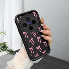 Ucuc Vivo X300 Uyumlu Siyah Silikon Kılıf Darbeye Dayanıklı Kamera Korumalı