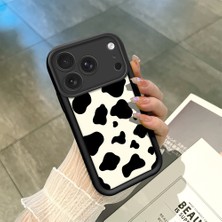 Ucuc iPhone 17 Pro Uyumlu Siyah Silikon Kılıf Darbeye Dayanıklı Kamera Korumalı