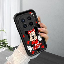 Ucuc Vivo X200 Pro Uyumlu Siyah Silikon Kılıf Darbeye Dayanıklı Kamera Korumalı